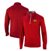 Chicago Blackhawks Columbia Omni-Wick Wickhams Hills Half-Zip Pullover Top - Red Pullover