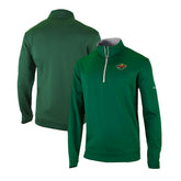 Minnesota Wild Columbia Omni-Wick Wickhams Hills Half-Zip Pullover Top - Green Pullover