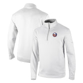 New York Islanders Columbia Omni-Wick Wickhams Hills Half-Zip Pullover Top - White Pullover