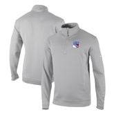 New York Rangers Columbia Omni-Wick Wickhams Hills Half-Zip Pullover Top - Gray Pullover