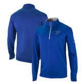 St. Louis Blues Columbia Omni-Wick Wickhams Hills Half-Zip Pullover Top - Blue Pullover