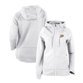 Anaheim Ducks Columbia Women's Omni-Wick Pack It Up Full-Zip Jacket - White Jackets