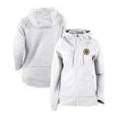 Boston Bruins Columbia Women's Omni-Wick Pack It Up Full-Zip Jacket - White Jackets
