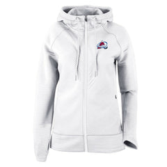 Colorado Avalanche Columbia Women's Omni-Wick Pack It Up Full-Zip Jacket - White Jackets