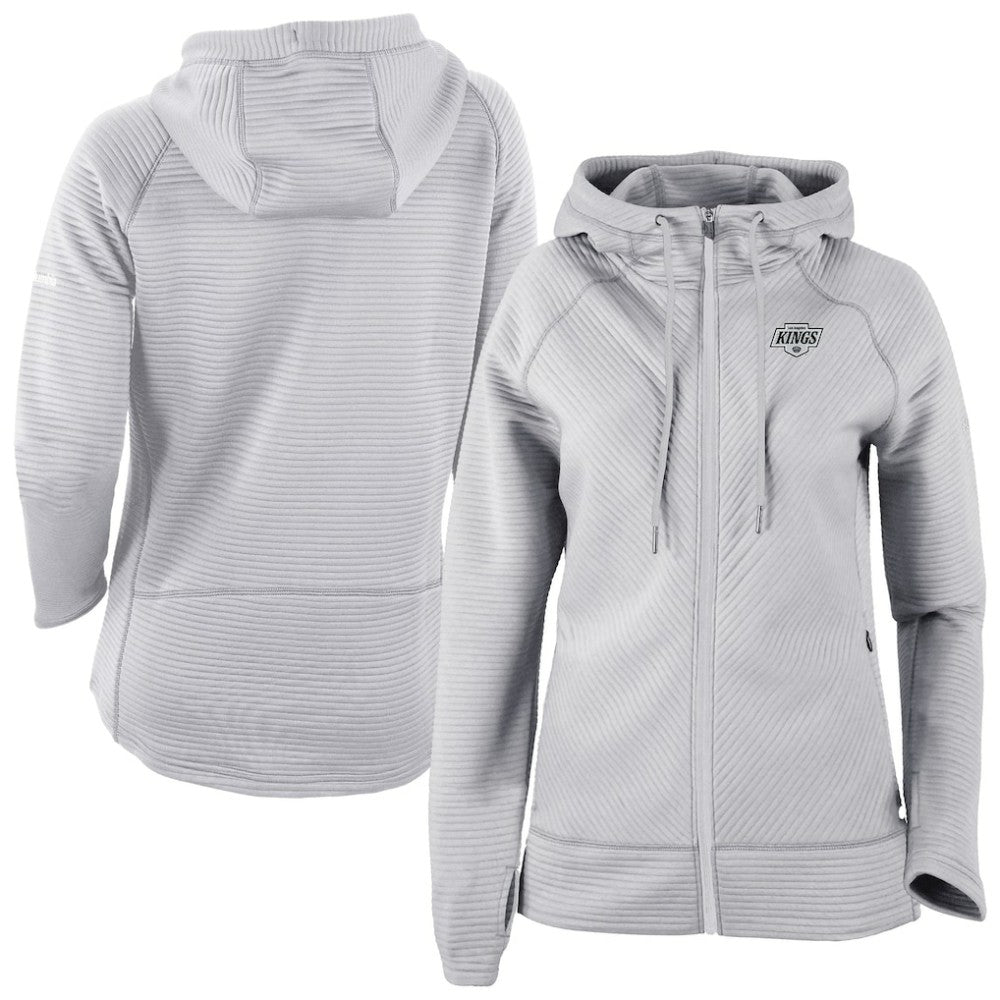 Los Angeles Kings Columbia Women's Omni-Wick Pack It Up Full-Zip Jacket - Gray Jackets