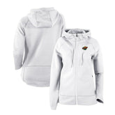 Minnesota Wild Columbia Women's Omni-Wick Pack It Up Full-Zip Jacket - White Jackets