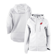New Jersey Devils Columbia Women's Omni-Wick Pack It Up Full-Zip Jacket - White Jerseys