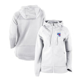 New York Rangers Columbia Women's Omni-Wick Pack It Up Full-Zip Jacket - White Jackets