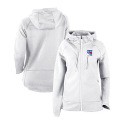 New York Rangers Columbia Women's Omni-Wick Pack It Up Full-Zip Jacket - White Jackets