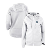 Seattle Kraken Columbia Women's Omni-Wick Pack It Up Full-Zip Jacket - White Jackets