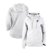 St. Louis Blues Columbia Women's Omni-Wick Pack It Up Full-Zip Jacket - White Jackets