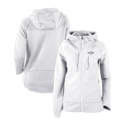 Washington Capitals Columbia Women's Omni-Wick Pack It Up Full-Zip Jacket - White Jackets