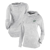 Dallas Stars Columbia Women's Omni-Wick Sunday Ball Pullover Hoodie - White Hoodies