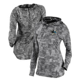 San Jose Sharks Columbia Women's Omni-Wick Sunday Ball Pullover Hoodie - Black Hoodies