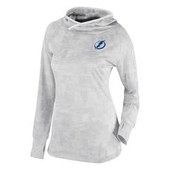 Tampa Bay Lightning Columbia Women's Omni-Wick Sunday Ball Pullover Hoodie - White Hoodies