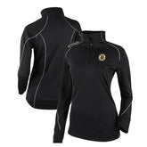 Boston Bruins Columbia Women's Omni-Wick Shotgun 2.0 Quarter-Zip Pullover Top - Black Pullover
