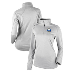 Buffalo Sabres Columbia Women's Omni-Wick Shotgun 2.0 Quarter-Zip Pullover Top - White Pullover