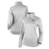 Carolina Hurricanes Columbia Women's Omni-Wick Shotgun 2.0 Quarter-Zip Pullover Top - White Pullover
