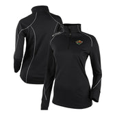 Minnesota Wild Columbia Women's Omni-Wick Shotgun 2.0 Quarter-Zip Pullover Top - Black Pullover