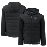 Buffalo Bills Cutter & Buck Helmet Evoke Hybrid Eco Softshell Recycled Full-Zip Hoodie Jacket - Black cheap
