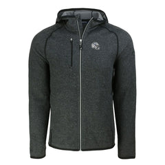Indianapolis Colts Cutter & Buck Helmet Mainsail Sweater-Knit Full-Zip Hoodie - Heather Charcoal cheap