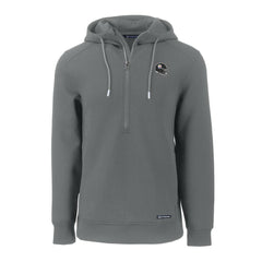 Pittsburgh Steelers Cutter & Buck Helmet Roam Eco Half-Zip Recycled Pullover Hoodie - Gray sale
