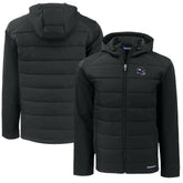Minnesota Vikings Cutter & Buck Helmet Big & Tall Evoke Hybrid Eco Softshell Recycled Full-Zip Jacket - Black cheap