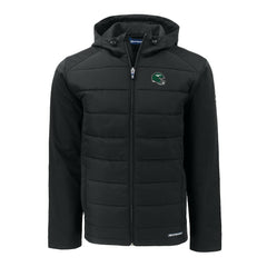 New York Jets Cutter & Buck Helmet Big & Tall Evoke Hybrid Eco Softshell Recycled Full-Zip Jacket - Black for sale