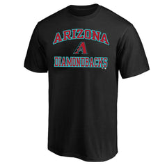 Arizona Diamondbacks Profile Big & Tall Heart & Soul T-Shirt Black