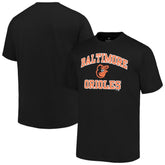 Baltimore Orioles Profile Big & Tall Heart & Soul T-Shirt Black