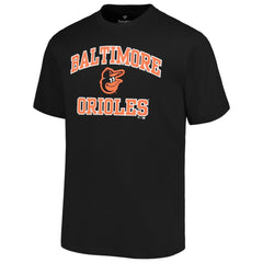 Baltimore Orioles Profile Big & Tall Heart & Soul T-Shirt Black