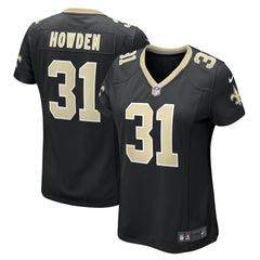 Jordan Howden New Orleans Saints Women's Team Game Jersey - Black on sale