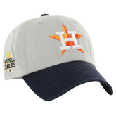 Houston Astros Sure Shot Classic Franchise Fitted Hat Gray/Navy