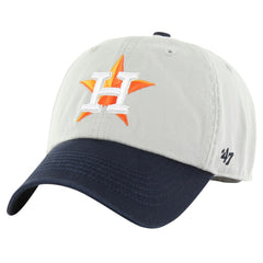 Houston Astros Sure Shot Classic Franchise Fitted Hat Gray/Navy