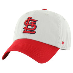 St. Louis Cardinals Sure Shot Classic Franchise Fitted Hat Gray/Red