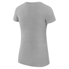 St. Louis Cardinals G-III 4Her by Carl Banks Women's Super-Slim Fit Lightweight City Graphic T-Shirt Heather Gray