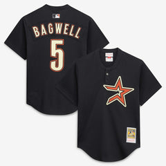 Jeff Bagwell Houston Astros Authentic Batting Practice Jersey Black