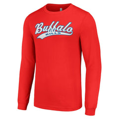 Buffalo Bills Starter Tailsweep Long Sleeve T-Shirt - Red on sale