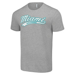 Miami Dolphins Starter Tailsweep T-Shirt - Heather Gray outlet