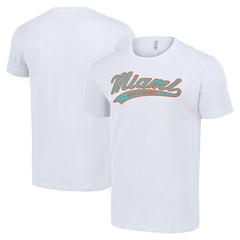 Miami Dolphins Starter Tailsweep T-Shirt - White on sale