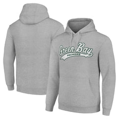 Green Bay Packers Starter Unisex Tailsweep Pullover Hoodie - Heather Gray cheap