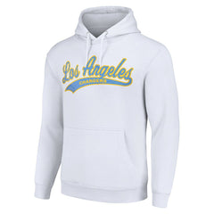 Los Angeles Chargers Starter Unisex Tailsweep Pullover Hoodie - White outlet