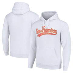 San Francisco 49ers Starter Unisex Tailsweep Pullover Hoodie - White discount