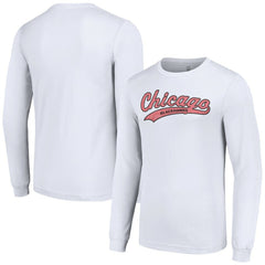 Chicago Blackhawks Starter Tailsweep T-Shirt - White T-shirts