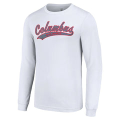 Columbus Blue Jackets Starter Tailsweep T-Shirt - White T-shirts