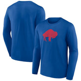 Buffalo Bills Throwback Long Sleeve T-Shirt - Royal online