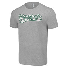 Minnesota Wild Starter Tailsweep T-Shirt - Heather Gray T-shirts