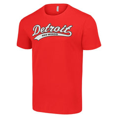 Detroit Red Wings Starter Tailsweep T-Shirt - Red T-shirts