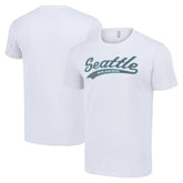 Seattle Kraken Starter Tailsweep T-Shirt - White T-shirts