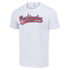 Washington Capitals Starter Tailsweep T-Shirt - White T-shirts